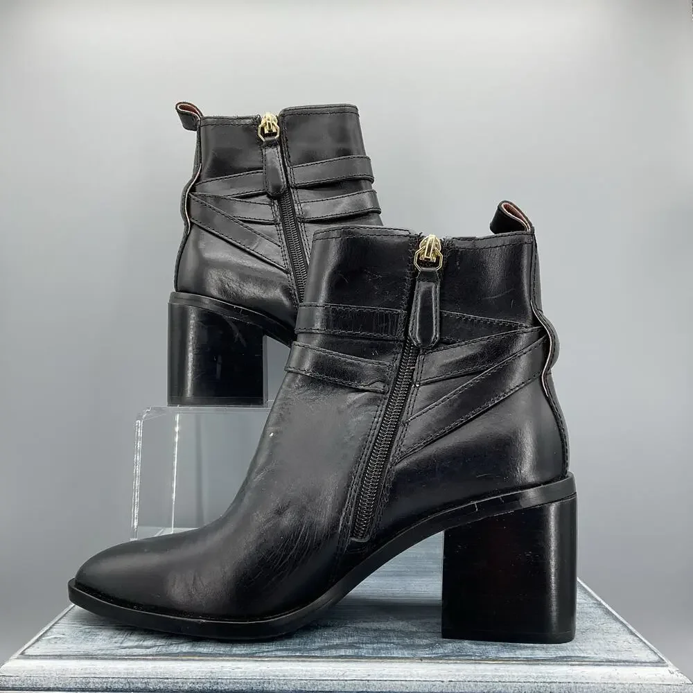NEW Louise Et Cie Women’s Uzma Ankle Boots Black Size 7M
